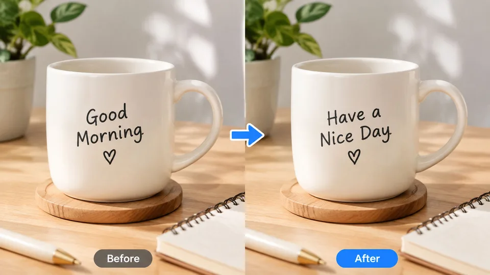 Edit Text in Image